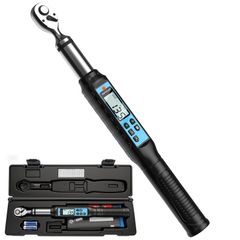 D★GOYOJO デジタルトルクレンチ 高精度 トルクレンチ 耐久性 3モード・4単位 多用途 3/8インチドライブ、記録999 件 自動車整備 タイヤ交換 オートバイ 自転車 DIY 日本語説明書付き 測定範囲4.1~135Nm（3/8)