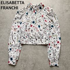 ELISABETTA FRANCHI デニムビスチェ トップス イタリア製 春夏 - メルカリ