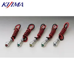 KIJIMA キジマ 217-6039 バルブ インジケーターランプ 9mm オレンジのサムネイル