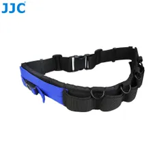 新品 [JJC] Dリンク付き カメラベルト 多機能 ウェストホルダー カメラストラップ タクティカルベルト ウエスト ベルト DLP レンズケース に対応 63-116cm の範囲調整可能 野鳥 ハイキング 戸外撮影 専門のサムネイル