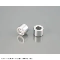 KITACO キタコ 0900-093-01003 アルミスペーサーカラー(シルバー / φ6) φ6 / 11×8 / 2ヶのサムネイル