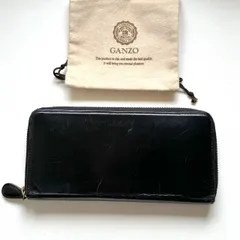 ガンゾ　GANZO 長財布　ブライドルレザー　ブラックのサムネイル