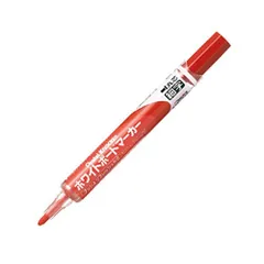 新品 ぺんてる XMWLS-B ホワイトボードマーカー ノックル（細字） 赤 おまとめセット【3個】