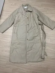 ロング丈ダウンジャケット アイボリー FREE(新品)