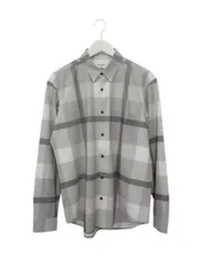 ブラックレーベル BLACK LABEL ボタンシャツ L 長袖 チェック グレー系 トップスのサムネイル