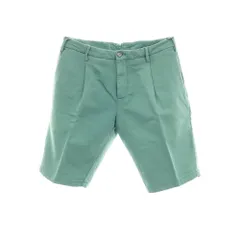 【中古】【未使用】シビリア SIVIGLIA コットンポリウレタン ショートパンツ ブルーグリーン【サイズ31】【メンズ】のサムネイル