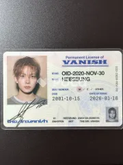 ENHYPEN ヒスン THE SIN : VANISH FUGITIVES Ver.