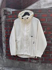 ザノースフェイス ミドルロゴ ナイロン ウィンドブレーカー