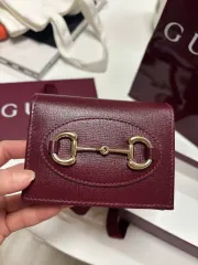 グッチ ホースビット 1955 カードケース 財布 レッド