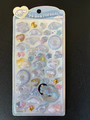 ◎正規品◎　サンリオ　シナモロール　うるちゅるポップシール　クラックス