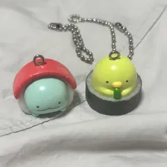 すみっコぐらし すし キーホルダー とかげ&ペンギン まとめ