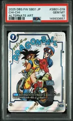 【PSA10・ワンオーナー】チチ SB01-019 Rパラレル マンガブースター ドラゴンボールカード