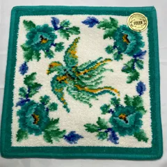 フェイラー　FEILER　パラディス　グリーン　緑　ハンカチ　タオル　ハンドタオル　シュニール織　レディース