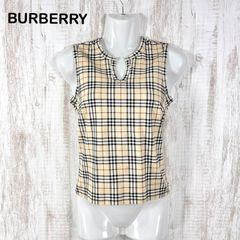 Burberry London ノバチェックノースリーブ フロントレースリボン