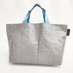 ファクトリーオモト シルバー トートバッグ ショルダーバッグ - メルカリ