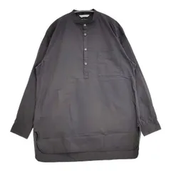 ARTS&SCIENCE The Perfumer's Shirt パフューマーシャツ 7221-U6197-0056 コットン プルオーバー 長袖シャツ チャコールグレー メンズ アーツ&サイエンス【中古】6-0412M∞のサムネイル