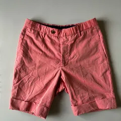 INCOTEX (インコテックス）コットンショートパンツ/REDのサムネイル