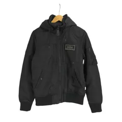 アルファインダストリーズ ALPHA INDUSTRIES フーデッド フライトジャケット メンズ import：M 