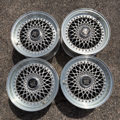 深リムBATTELE RACING 15インチ 8J+20 PCD100 4穴 - メルカリ