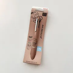 【新品】スヌーピー Sテラコッタ ジェットストリーム Lite touch ink 4&1