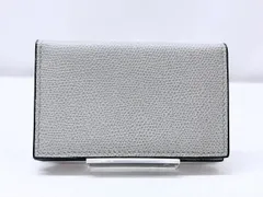 【商品名】 美品　Valextra　ヴァレクストラ　名刺ケース　カードケース　名刺入れ　ストーングレー　ソフトカーフスキン　SGNL0024028L99CC99GTのサムネイル