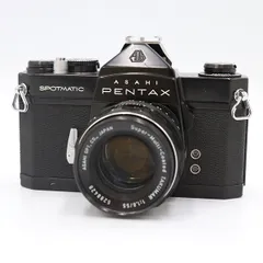 ASAHI PENTAX SPOTMATIC SP 一眼レフカメラ TAKUMAR1：1.8/55【ww】【中古】5000004801100072のサムネイル