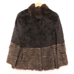 SAGA MINK×LINNANEN×ROYAL FUR 本毛皮 デザインコート - メルカリ