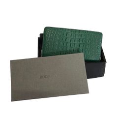 RODANIA グリーン クロコダイル長財布 19×10 - メルカリ