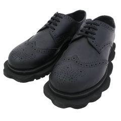 タオコムデギャルソン 25SS スカラップソール ステアスムース ウィングチップ tao COMME des GARCONS タオ コムデギャルソン 25SS TO-K103