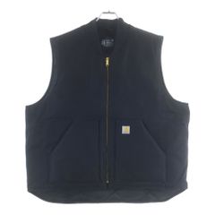 Carhartt カーハート ダックベスト ブラック Lサイズ アメカジ - メルカリ