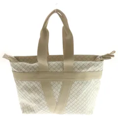 BOTTEGA VENETA (ボッテガヴェネタ) スコルピート トートバッグ ハンドバッグ ホワイト シルバー金具