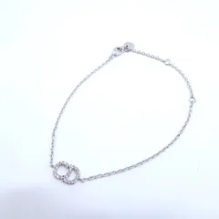 【瀬戸大橋店】 中古 Dior | ディオール ブレスレット Clair D Lune B3107WOMZI_D009 シルバー 【135】