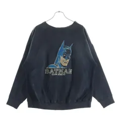 BOWWOW (バウワウ) BATMAN バットマン クルーネック スウェットトレーナー ブラックのサムネイル
