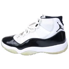 NIKE (ナイキ) AIR JORDAN 11 RETRO CONCORD 2018 エアジョーダン11 レトロ コンコルド ハイカットスニーカー シューズ ホワイト/ブラック US9.5/27.5cm 378037-100