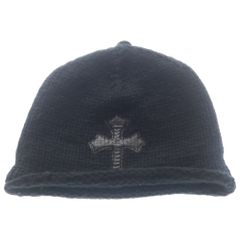 chromehearts クロムハーツ クロスパッチ カシミアビーニーキャップ