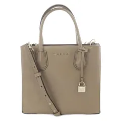 マイケルコース ハンドバッグ ショルダーバッグ 2WAYバッグ レザー ロゴ 茶色