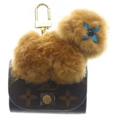 LOUIS VUITTON (ルイヴィトン) バッグチャーム・LV キュート カピバラ ブラウン PVC M02956 ゴールド金具のサムネイル