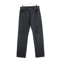 Levi's (リーバイス) 90S 501 サークルR 後染め USA製 ボタンフライ デニムパンツ ブラック