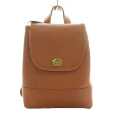 コーチ COACH オールド Old  レザーリュックサック デイパック 茶 ブラウン 9960 /SS ■OS