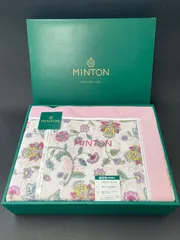 【未使用】MINTON ミントン 綿毛布 MNCB20501 ピンクのサムネイル