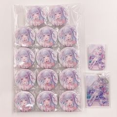 ワールドダイスター 千寿いろは 缶バッジ 15個セット - メルカリ