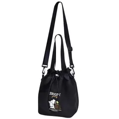 【新品】 巾着ショルダー BK ジャーニー スヌーピー 1