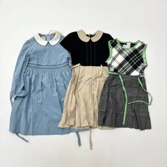 familiar ファミリア ワンピース 3枚 セット SET サイズ 120 804-0010