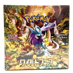 シュリンク付】ポケモンセンター ワイルドフォースBOX 新品未開封