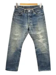 ドゥニーム DENIME オリゾンティ期 Lot178 セルビッチ デニムパンツ 33 インディゴブルー 耳付き ジーンズ ボトムス