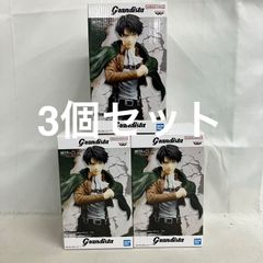 미개봉 진격의 거인 Grandista 리바이 피규어 3개 세트 SF4D42 c101