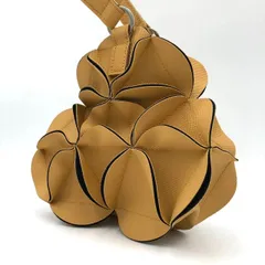 ブロッサムバッグ ハンドバッグ ベージュ 美品 花モチーフ 希少のサムネイル