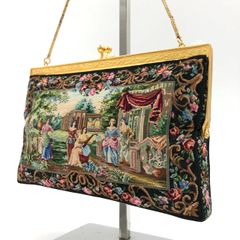 新品未使用 プチポアン刺繍 パーティーバック 語らい - メルカリ
