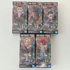 HUNTER×HUNTER ハンターハンター ワールドコレクタブルフィギュア 幻影旅団 全5種 コンプセット ワーコレ 未開封品 smtketc096170