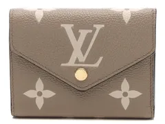 LOUIS VUITTON ルイ・ヴィトン バッグ ポルトフォイユ・ヴィクトリーヌ バイカラーモノグラム・アンプラント ト ｻｲﾌ･小物 M81861 二つ折り財布 モノグラムアンプラント ベージュ ベージュ レディース【中古】